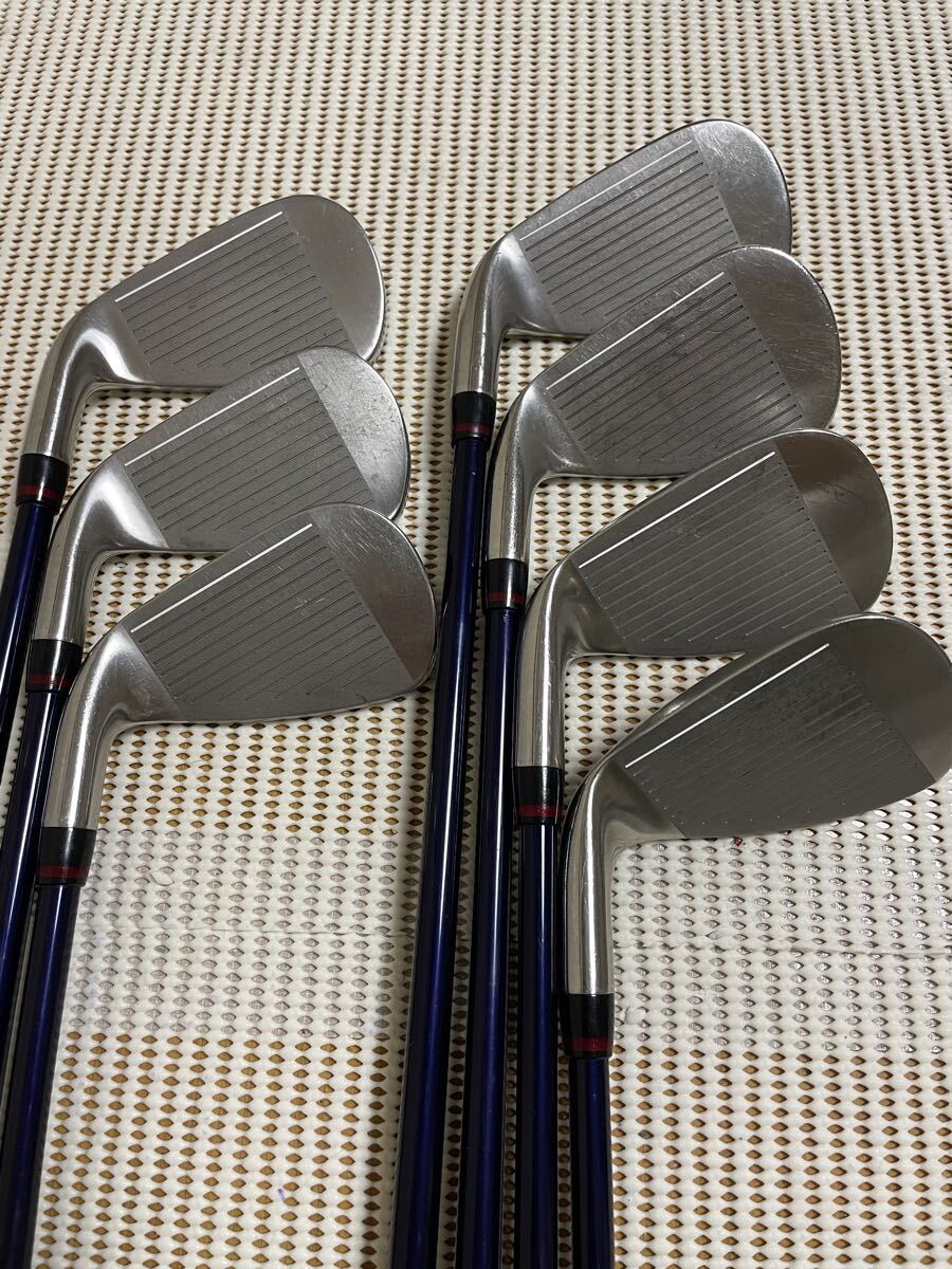 (7本) ONOFF 2020 AKA SMOOTH KICK MP-520I SR 管理番號00081 ダイワ アイアンセット DAIWA オノフ アカ スムースキック 6-S