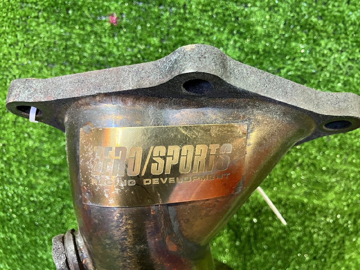 Y管理78653 H18 レガシィ BL5】★ZERO/SPORTS ゼロ スポーツ フロントパイプ スポーツ觸媒 メタルキャタライザー 排ガス試験証明書付屬★