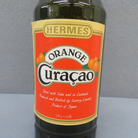 2A72★香川県在住の方のみ購入可★サントリー HERMES オレンジキュラソー リキュール 720ml 40% 計(jì)4本セット 5/25★A