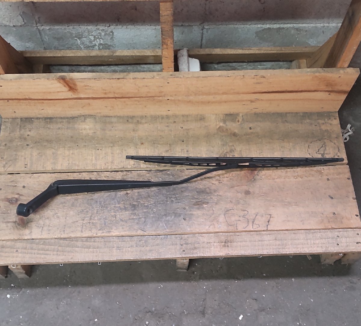 フロント 左右 ワイパーアーム スズキ ワゴンR MH44S H26/10 17814 0610 38330-72M00 38330-72M10 中古_画像6