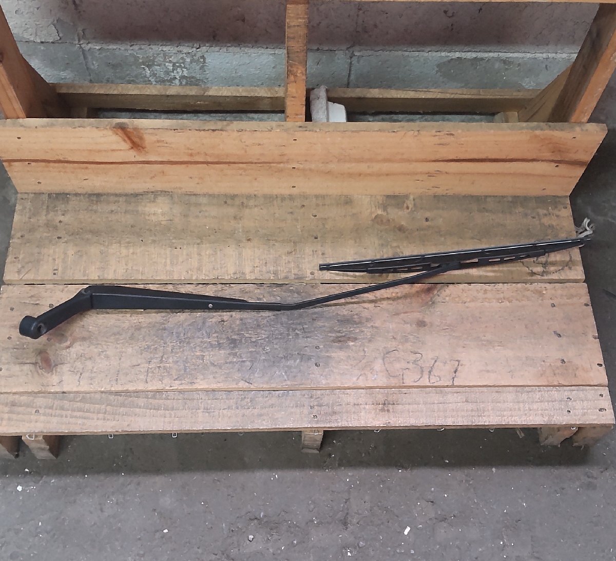 フロント 左右 ワイパーアーム スズキ ワゴンR MH44S H26/10 17814 0610 38330-72M00 38330-72M10 中古_画像3