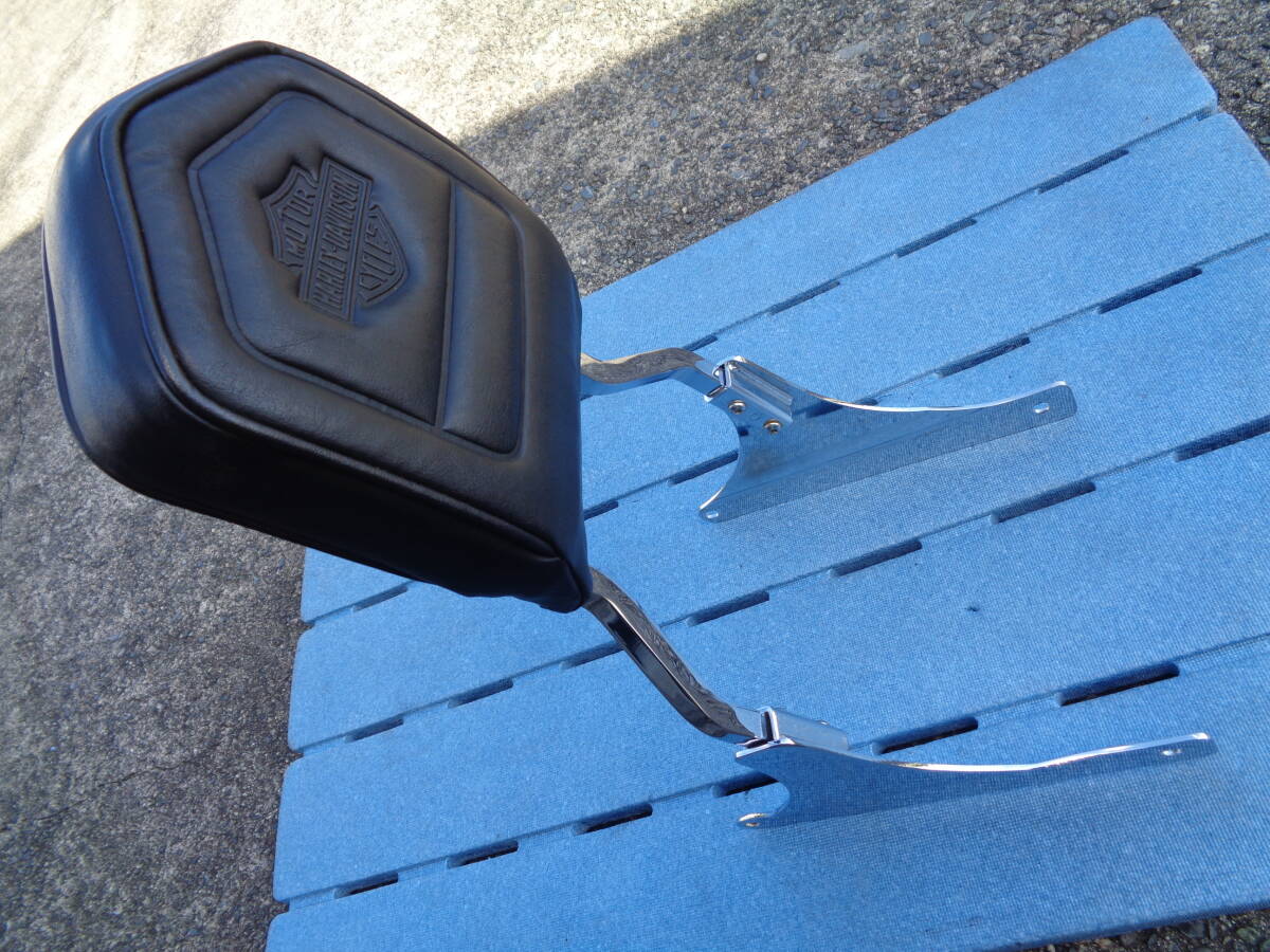 ハーレー純正 CCバー エボ EVO ヘリテイジ　ソフテイル FLSTC FXSTC FLSTF　 シーシーバー 中古品 パッド 1340 1450　バックレスト