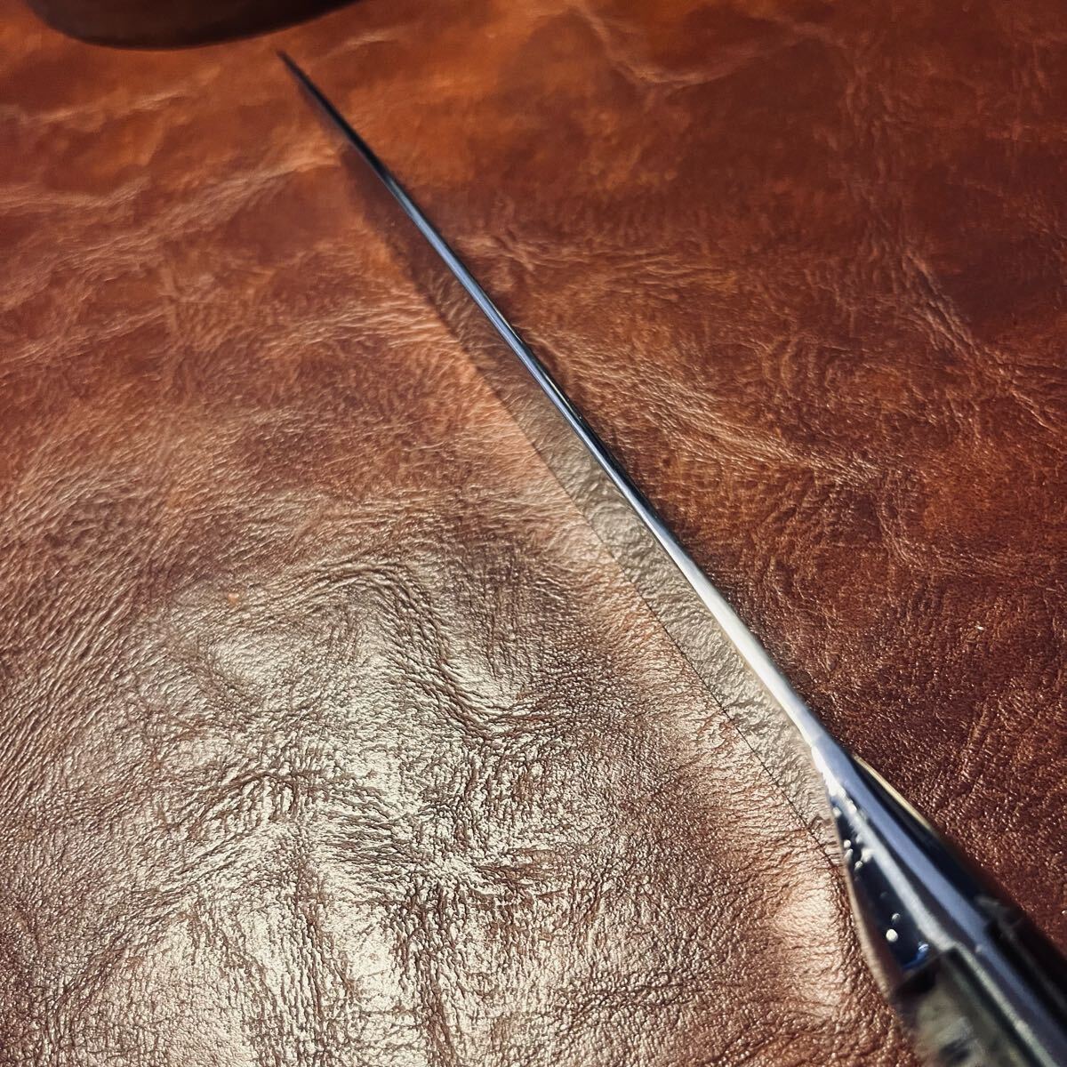 御料理包丁 刺身包丁 萬能出刃和包丁 片刃本格 中華包丁 菜切包丁 薄刃包丁 刃物鋼 アクリル制ハンドル 260mm 刃長さ15cm