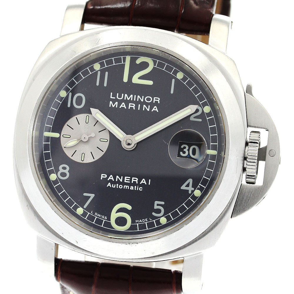パネライ PANERAI PAM00086 ルミノール マリーナ デイト スモールセコンド 自動巻き メンズ _903146