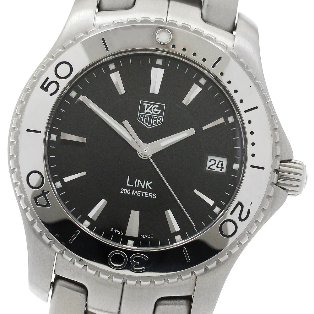 タグホイヤー TAG HEUER WJ1110.BA0570 リンク デイト クォーツ メンズ 美品 保証書付き_906993_画像1