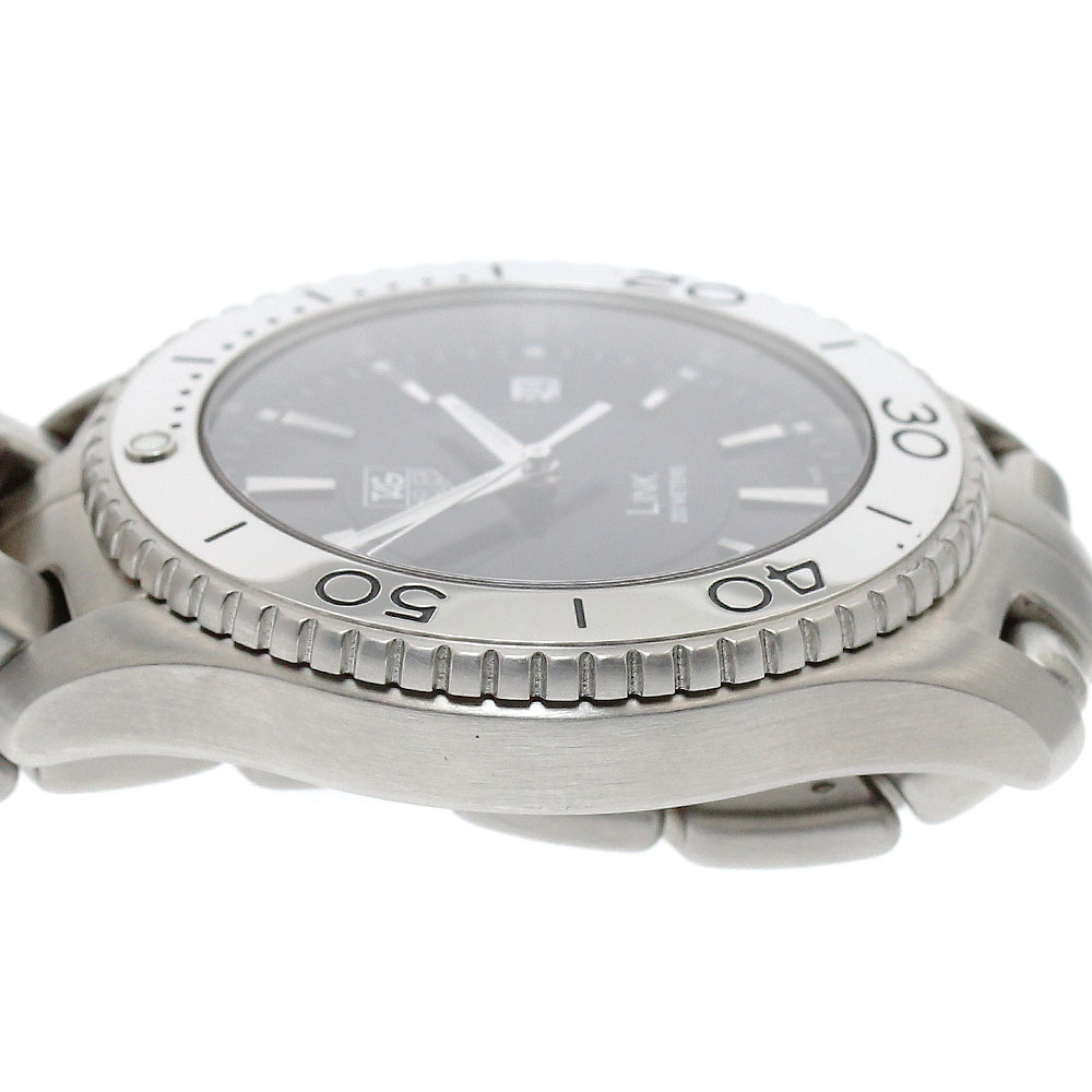 タグホイヤー TAG HEUER WJ1110.BA0570 リンク デイト クォーツ メンズ 美品 保証書付き_906993_画像7