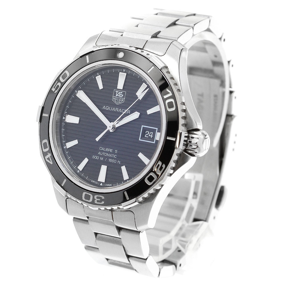 タグホイヤー TAG HEUER WAK2110 アクアレーサー キャリバー5 デイト 自動巻き メンズ 美品 _907222_画像2