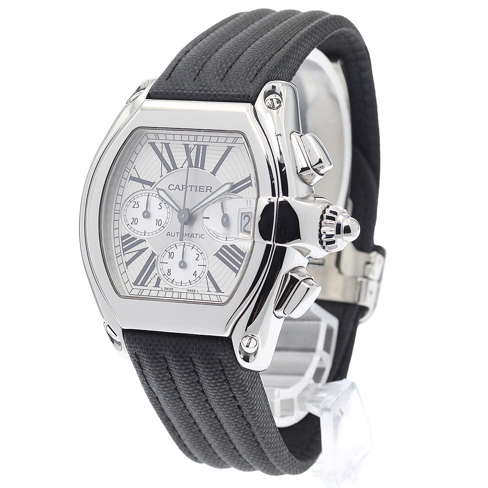 カルティエ CARTIER W62019X6 ロードスタークロノXL デイト スモールセコンド 自動巻き メンズ _889547_画像2