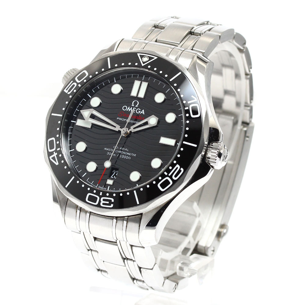 オメガ OMEGA 210.30.42.20.01.001 シーマスター ダイバー 300M コーアクシャル マスタークロノメーター 自動巻き メンズ 良品 _908473_画像2