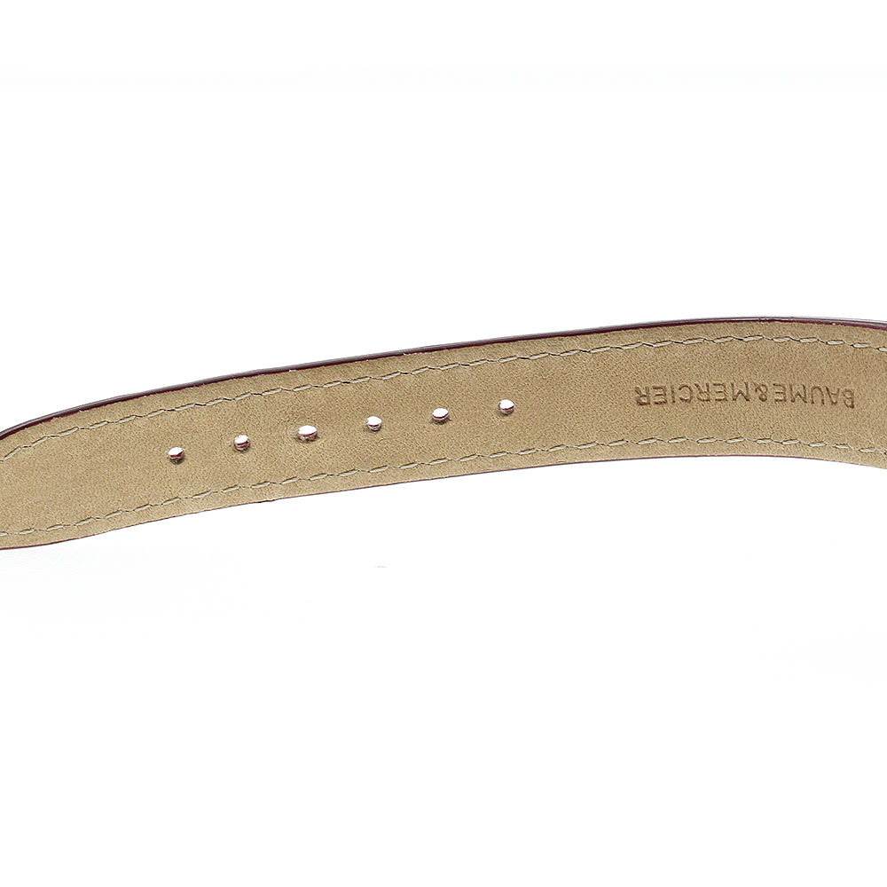 ボーム&メルシェ Baume & Mercier M0A10546 クラシマ ダイヤベゼル 自動巻き レディース 美品 保証書付き_909624_画像4