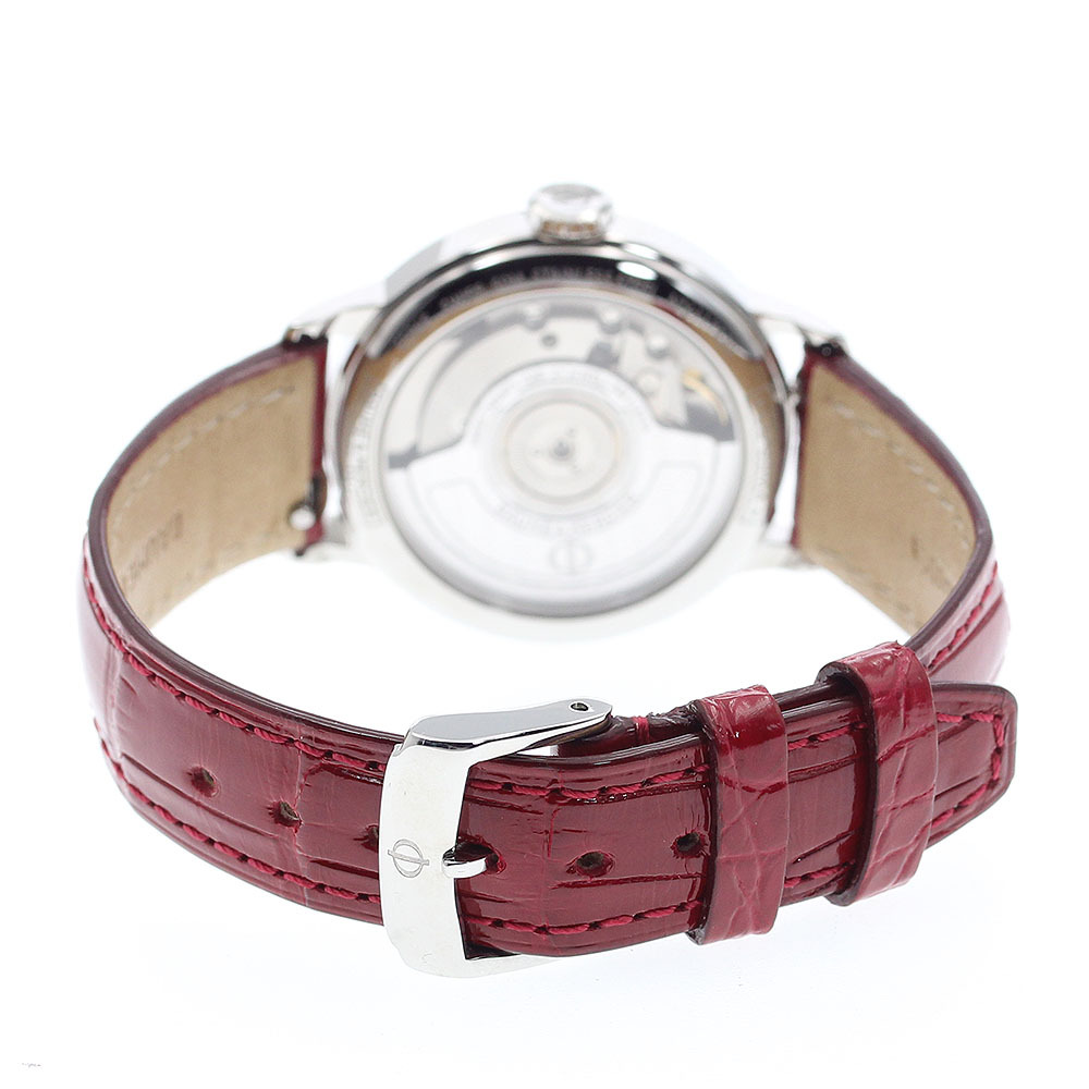 ボーム&メルシェ Baume & Mercier M0A10546 クラシマ ダイヤベゼル 自動巻き レディース 美品 保証書付き_909624_画像7