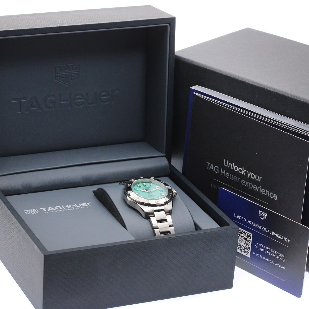 タグホイヤー TAG HEUER WBP1315.BA0005 アクアレーサー ソーラーグラフ ソーラー ボーイズ 箱・保証書付き_906910_画像2