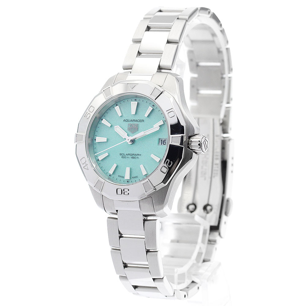 タグホイヤー TAG HEUER WBP1315.BA0005 アクアレーサー ソーラーグラフ ソーラー ボーイズ 箱・保証書付き_906910_画像3