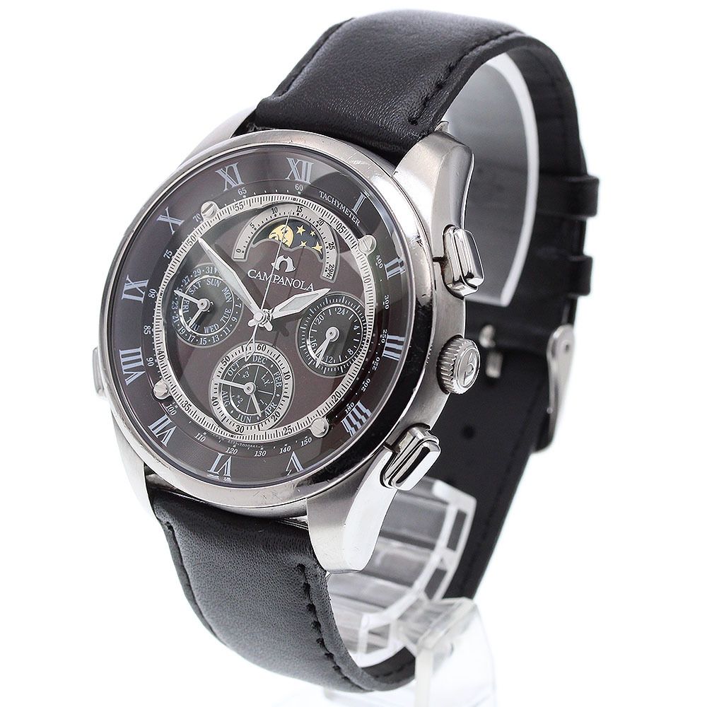 シチズン CITIZEN 6772-T007902TA/CTR57-1001 カンパノラ グランドコンプリケーション 深緋(こきあけ) クォーツ メンズ _911222_画像2