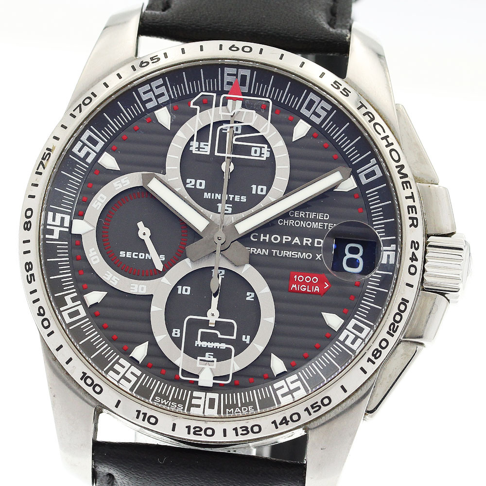 Chopard Chopard 168459-3005miremi задний GT XL 2009 хронограф 1000шт.@ ограничение самозаводящиеся часы мужской коробка * с гарантией ._911513  Chopard Chopard 168459-3005miremi задний GT XL 2009 хронограф 1000шт.@ ограничение самозаводящиеся часы мужской коробка * с гарантией ._911513