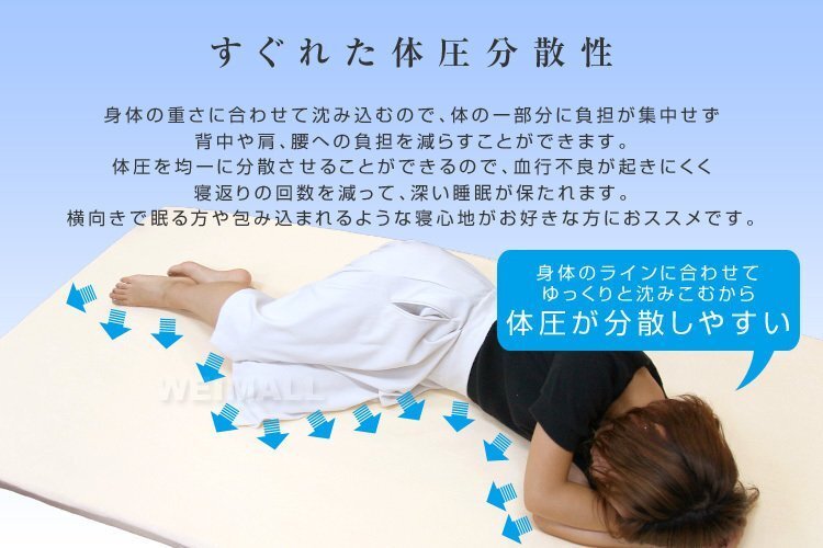 低反発 マットレス ダブル 厚さ8cm 洗えるカバー付 マットレス マット ベットマット 布団 敷き布団 寢具 ウレタンマットレス ブラウン 新品