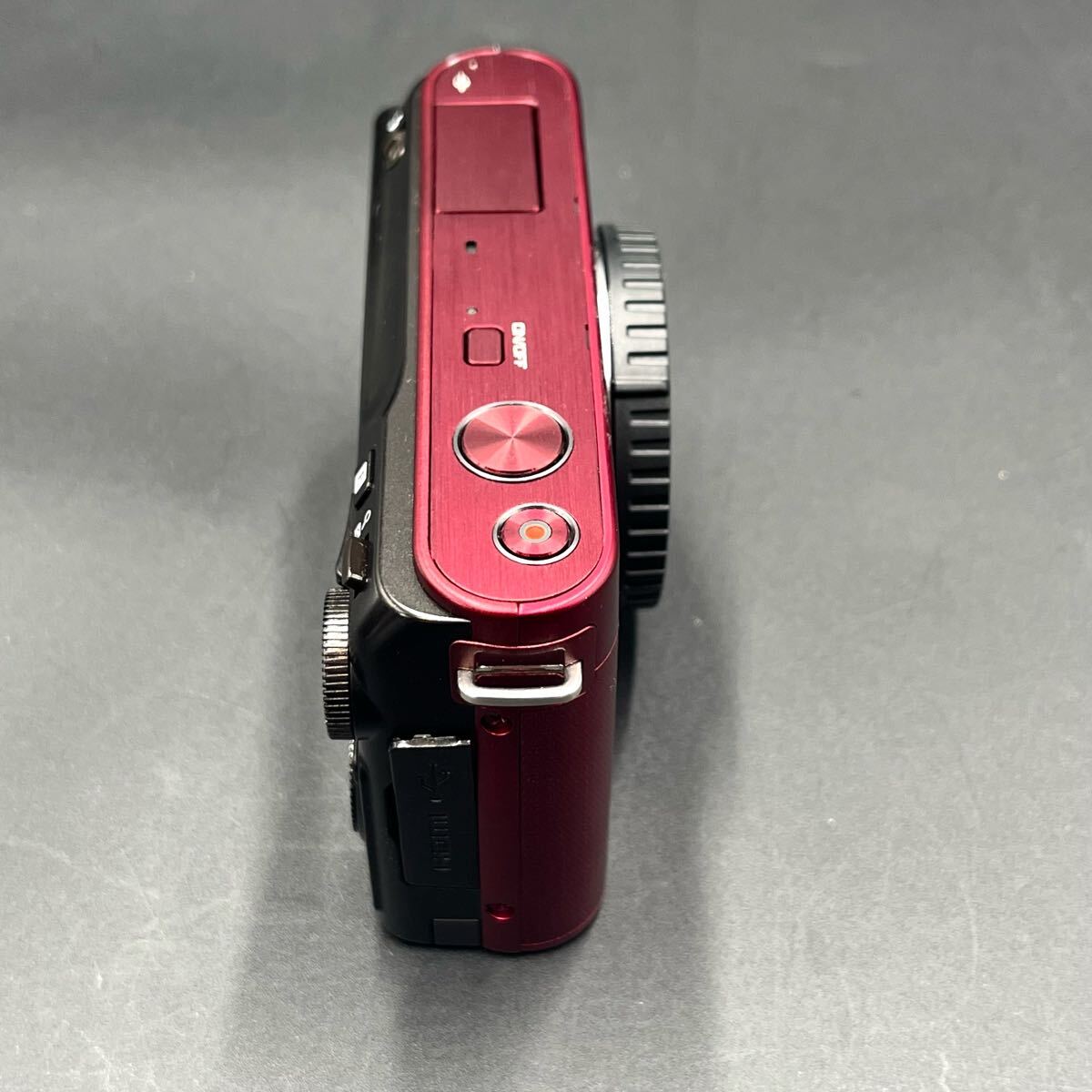 1円【希少 入手困難】Nikon 1j2 レッド ミラーレス一眼 ニコン ダブルレンズキット 付屬品あり 10-30 30-110 望遠レンズ