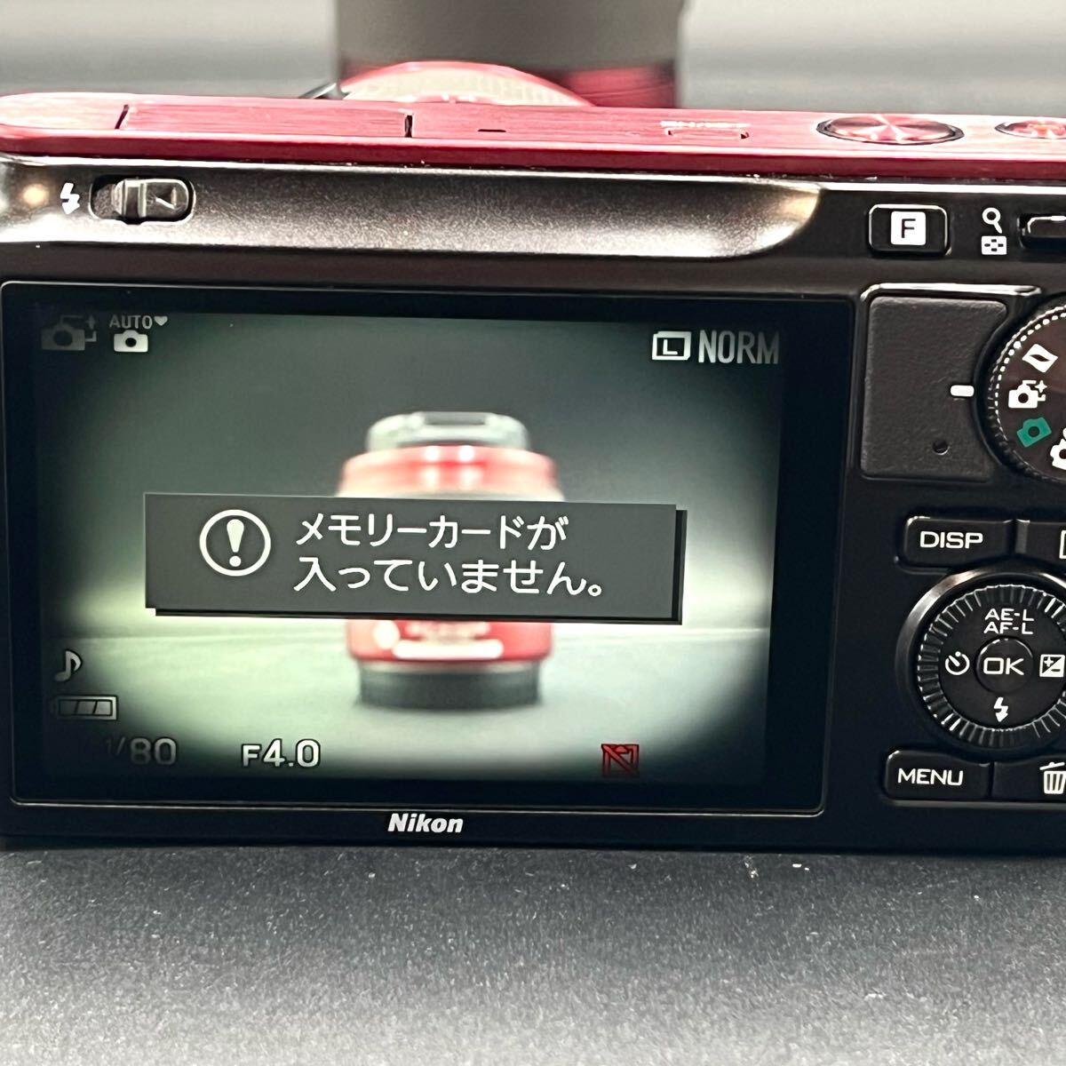 1円【希少 入手困難】Nikon 1j2 レッド ミラーレス一眼 ニコン ダブルレンズキット 付屬品あり 10-30 30-110 望遠レンズ