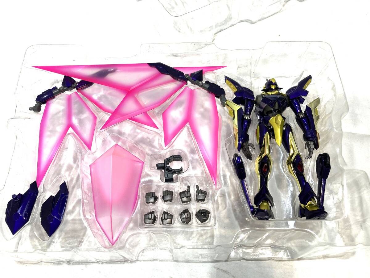 【47-0120】METAL ROBOT魂 ランスロット?アルビオンゼロ コードギアス 反逆のルルーシュ R2 BANDAI【中古/80】