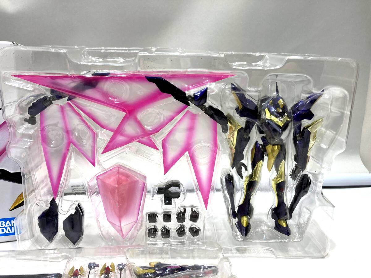 【47-0120】METAL ROBOT魂 ランスロット?アルビオンゼロ コードギアス 反逆のルルーシュ R2 BANDAI【中古/80】