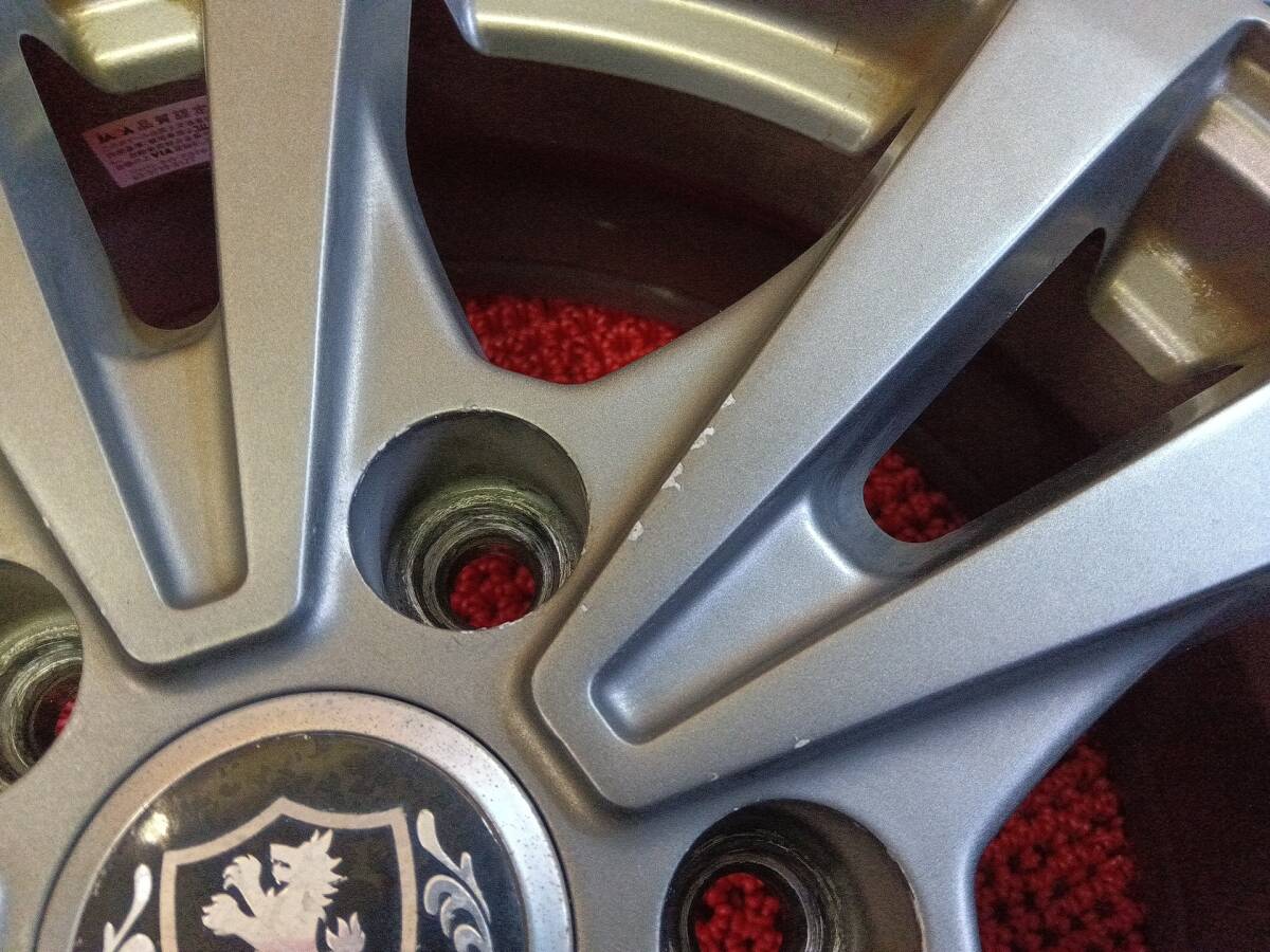 【再出品なし】汎用アルミホイール 16インチ 6.5J 114.3 4穴 5穴 マルチ 4本セット ハイエースワゴン 直接引き渡し【売り切り】 HotStuff Exceeder E08 ホイール 16インチ 16 X 6.5J +48 5穴 100 \u003cbr