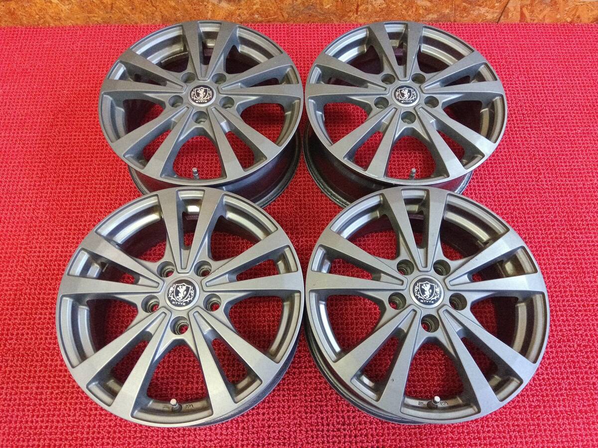 【再出品なし】汎用アルミホイール 16インチ 6.5J 114.3 4穴 5穴 マルチ 4本セット ハイエースワゴン 直接引き渡し【売り切り】 HotStuff Exceeder E08 ホイール 16インチ 16 X 6.5J +48 5穴 100 \u003cbr