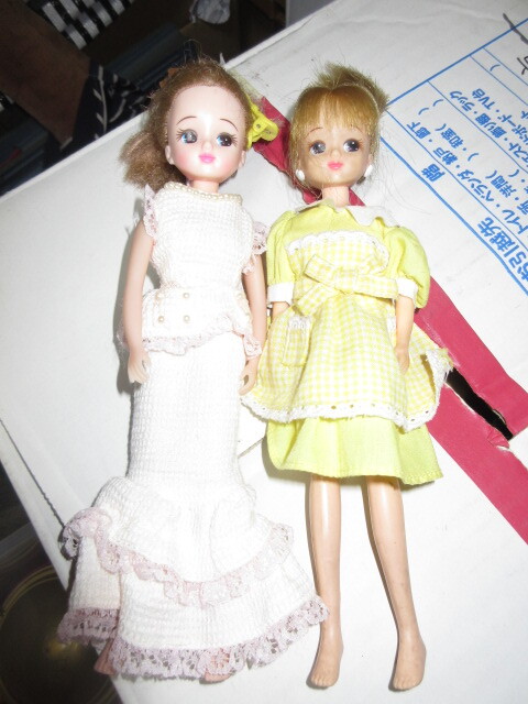 R070917 断捨離 処分「リカちゃん人形　父ピエール＋リカちゃん　3体」保管品　USED_画像2