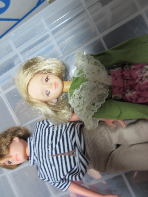 R070917 断捨離 処分「リカちゃん人形　父ピエール＋リカちゃん　3体」保管品　USED_画像4