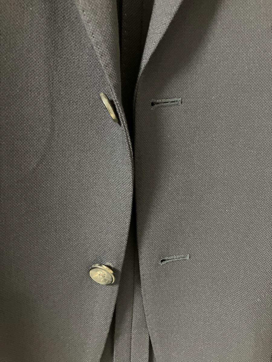 新品LARDINI ネイビー アンコン ジャケット46ラルディーニ_画像3