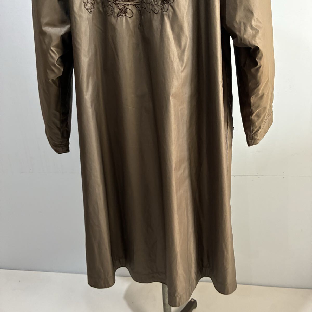 grunstein G couture フィンランド製 北欧古着 リバーシブルコート ジップアップ 刺繍デザイン 希少 ユニセックス【送料一律/同梱可能】K_画像6