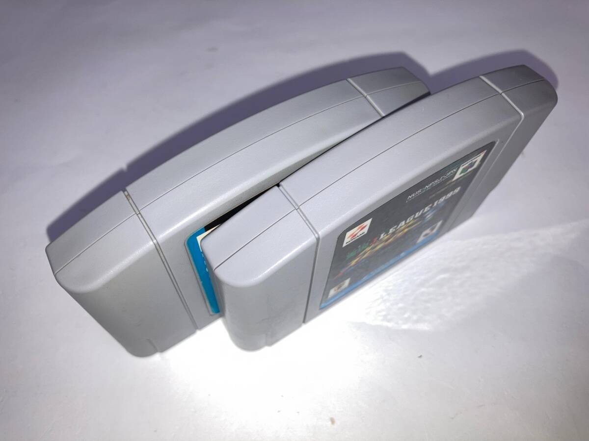 N64★ニンテンドー64★実況 J.LEAGUE 1999 パーフェクトストライカー2+1★2本セット★コナミ★クリックポスト185円_画像3