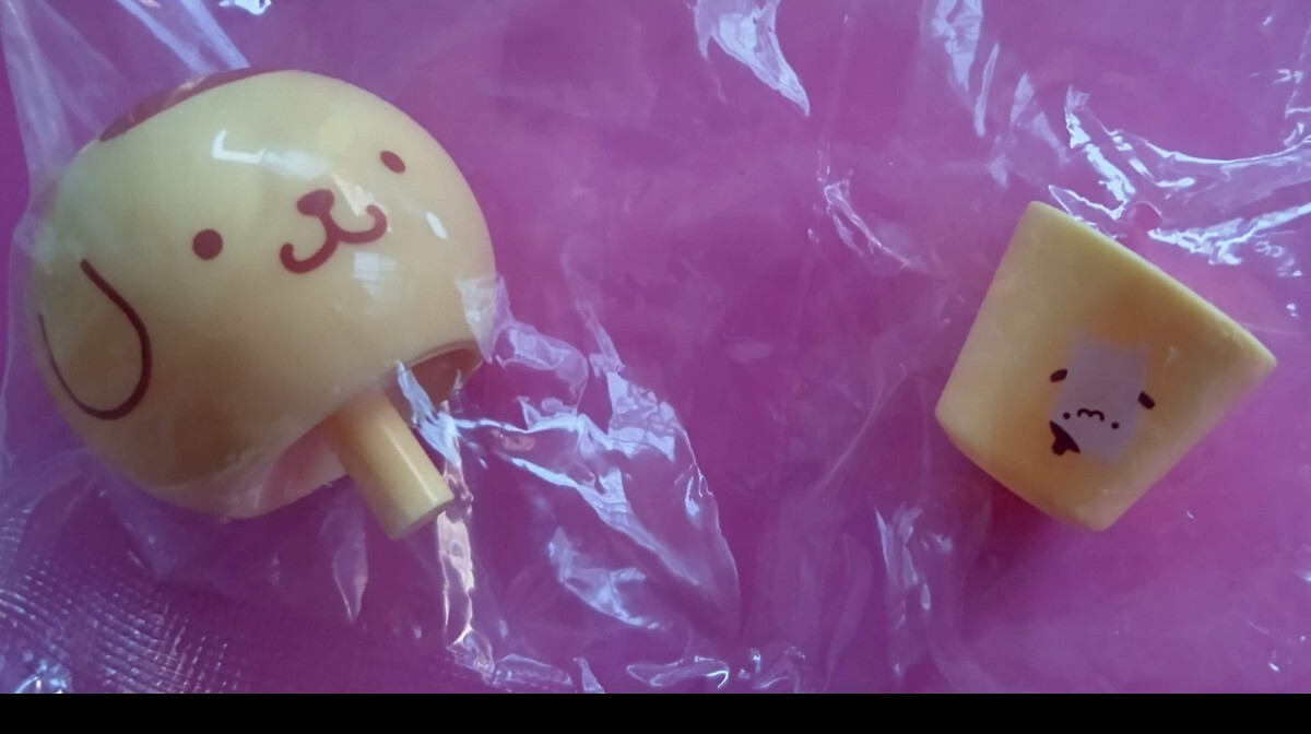 ポムポムプリン/サンリオキャラクターズ☆つみつみだんごま☆袋未開封☆元箱あり_画像2