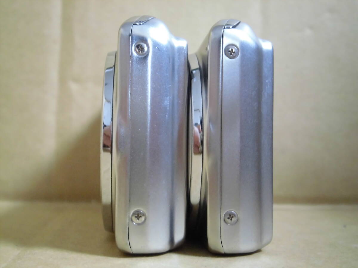 カシオ コンパクト デジタルカメラ エクシリム EX-Z770 シルバー 2臺　當時物 ②