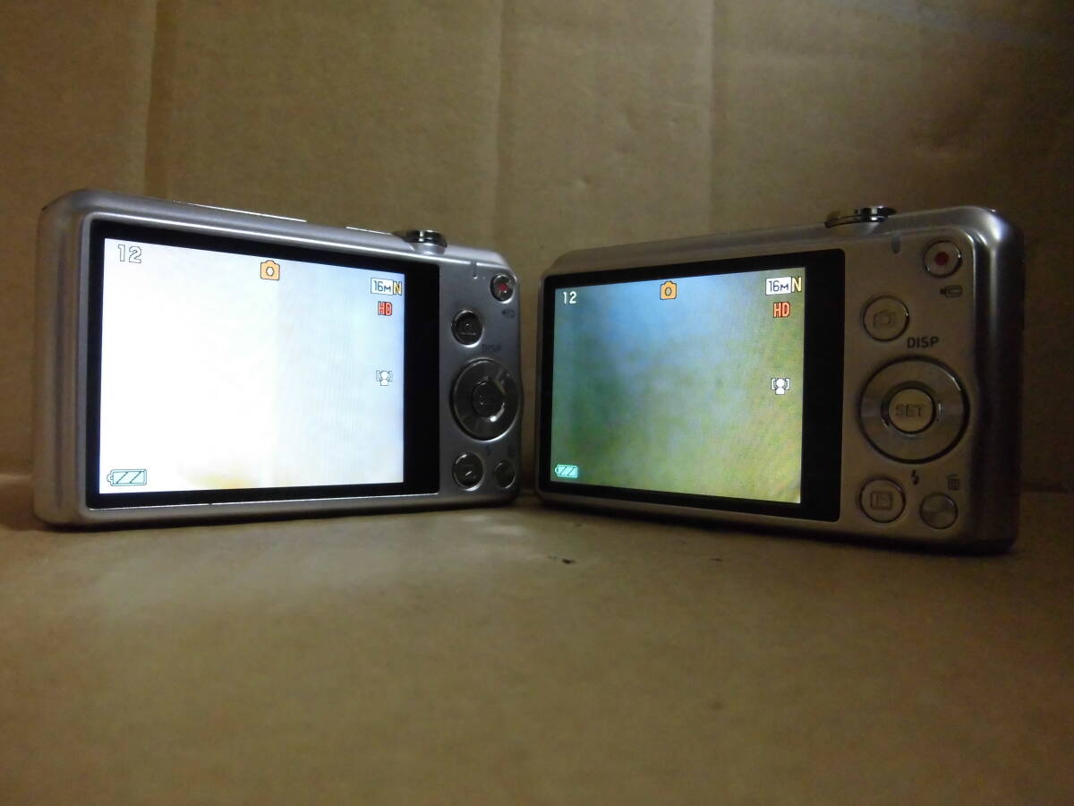 カシオ コンパクト デジタルカメラ エクシリム EX-Z770 シルバー 2臺　當時物 ②