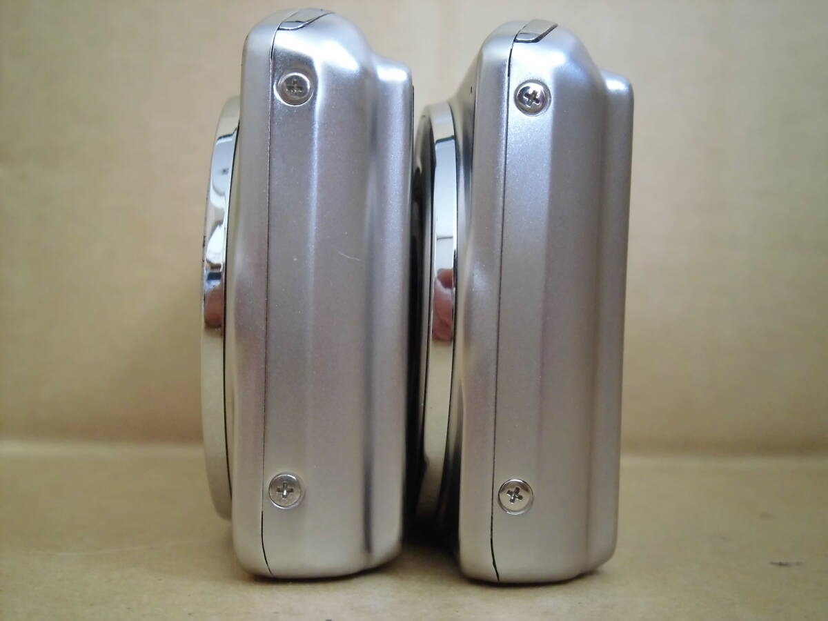 カシオ コンパクト デジタルカメラ エクシリム EX-Z780 シルバー 2臺(tái)　當(dāng)時(shí)物 