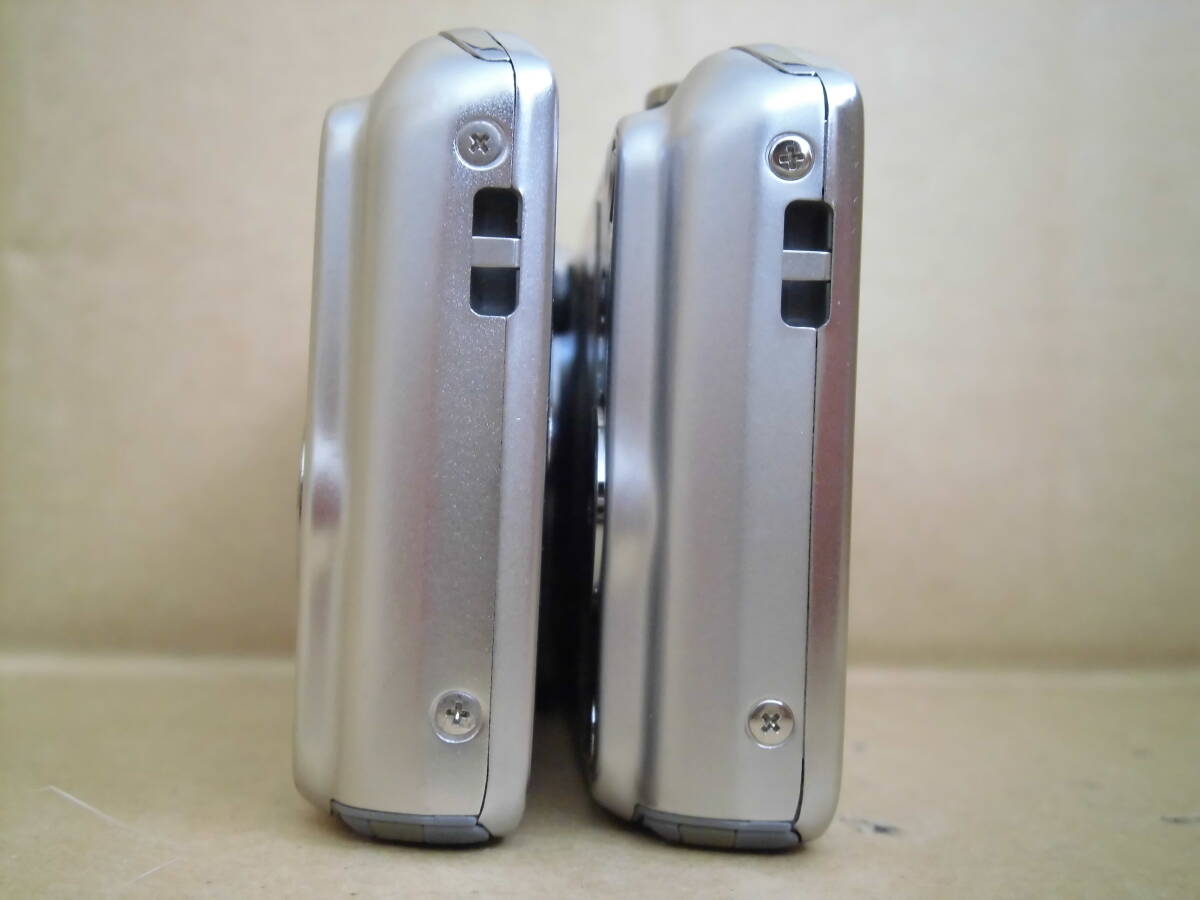 カシオ コンパクト デジタルカメラ エクシリム EX-Z780 シルバー 2臺(tái)　當(dāng)時(shí)物 