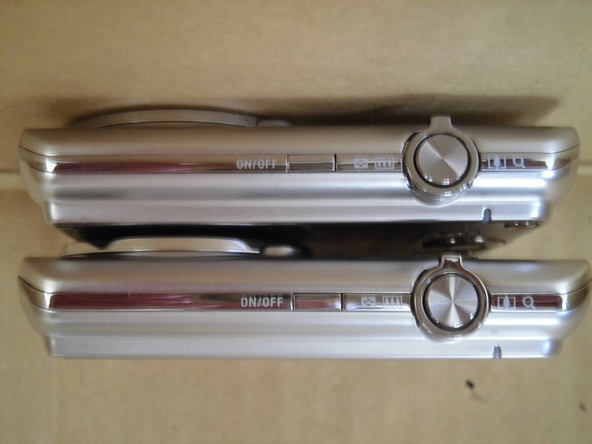 カシオ コンパクト デジタルカメラ エクシリム EX-Z780 シルバー 2臺(tái)　當(dāng)時(shí)物 