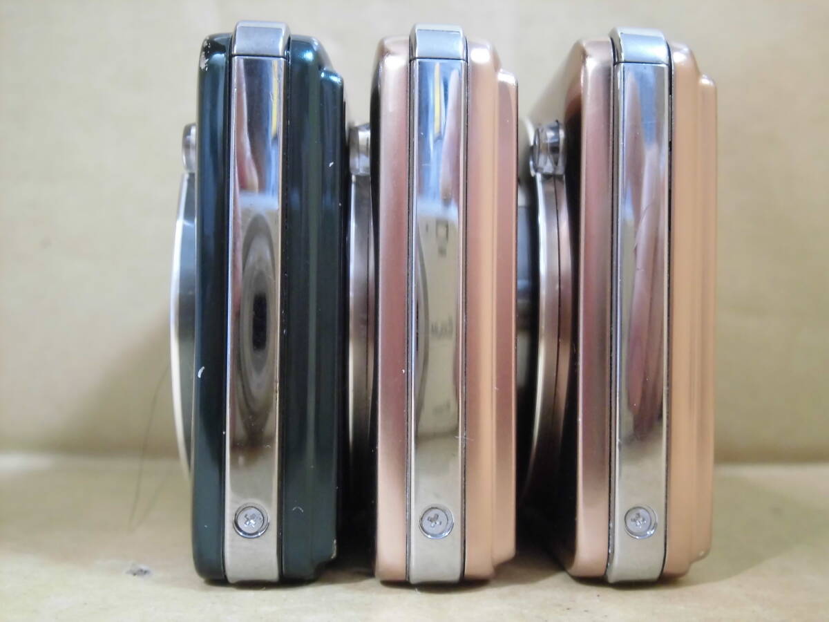 カシオ コンパクト デジタルカメラ エクシリム　EX-S12 ピンク＆グリーン　ピンク1臺(tái)ジャンクはオマケ　當(dāng)時(shí)物　