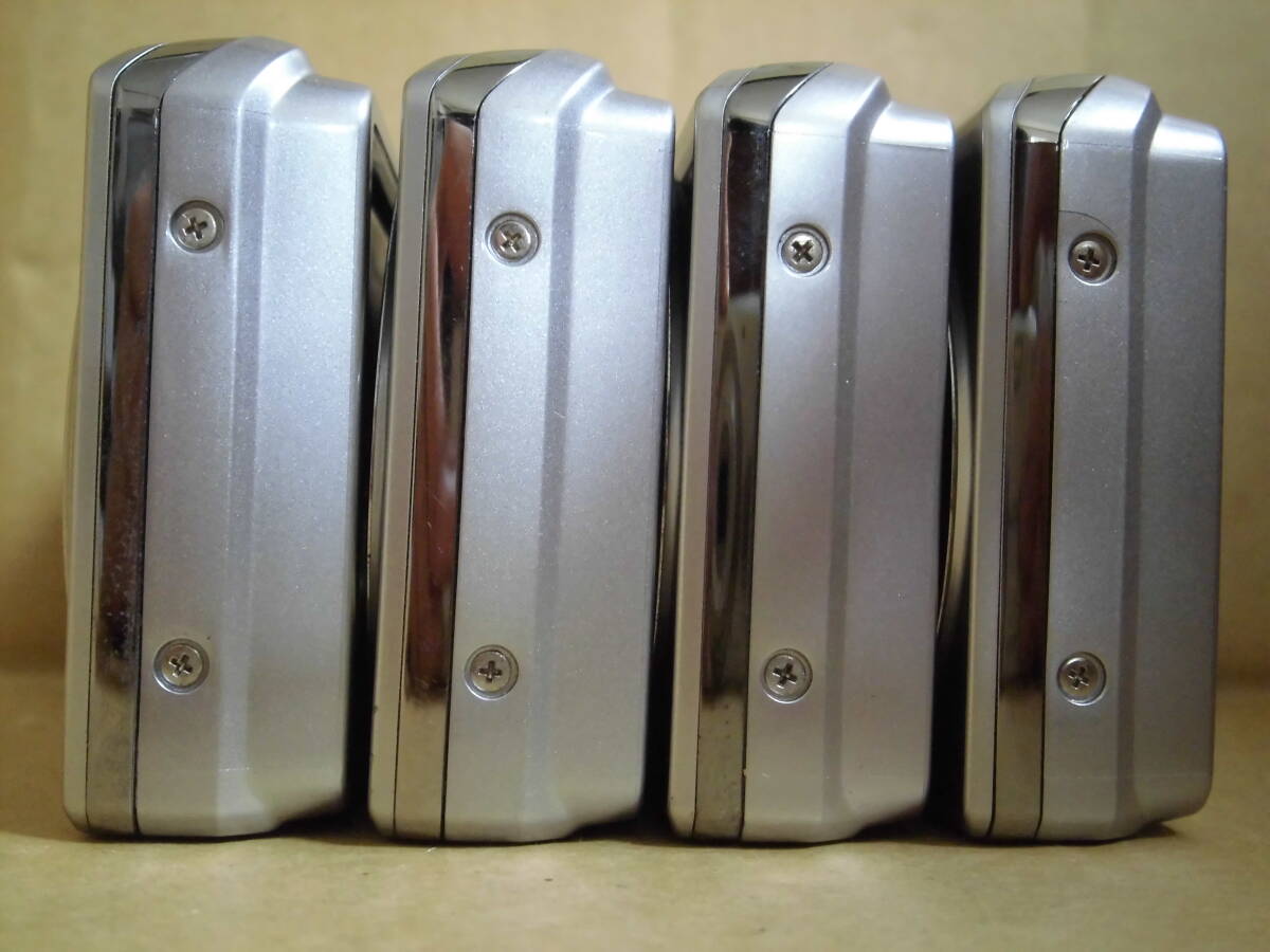 カシオ コンパクト デジタルカメラ エクシリム EX-ZS5 シルバー 4臺 　當時物