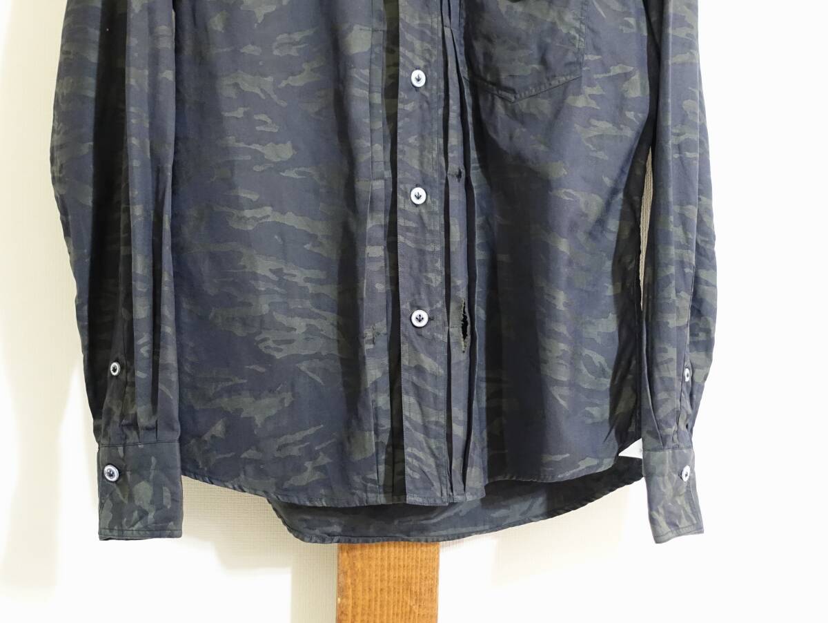 やや難 格安★Giannetto PORTFINO/ジャンネット ポルトフィーノ◆シャツ シャツジャケット Jimmy ジミー MADE IN ITALY イタリア製_画像6