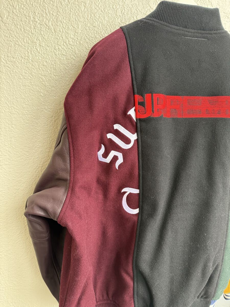 supreme mm6 split varsity jacket シュプリーム マルジェラ maison margiela サイズXL_画像8