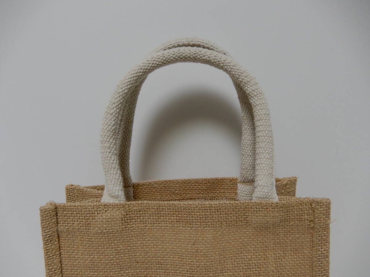 新品 Ｎ organic ジュートバッグ　ナチュラル　黄麻 こうま　天然繊維　高耐久性　_画像5