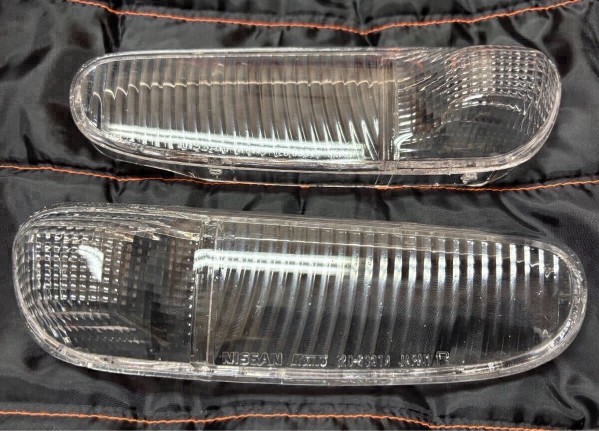 G50 JHG50 プレジデント バンパーウインカーレンズ フロントサイドクリアマーカー【クリアー】_画像2