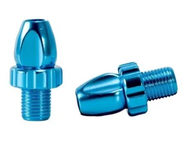 処分 ブレーキ用 レバーアジャスター アルミ制 ブルー色 1250 ゆうメール可