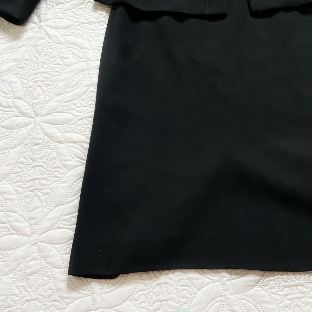 東京ソワール　ヒロミヨシダ　ブラックフォーマル　ワンピース　スーツ　セット　9号　礼服　喪服　ジャケット_画像4