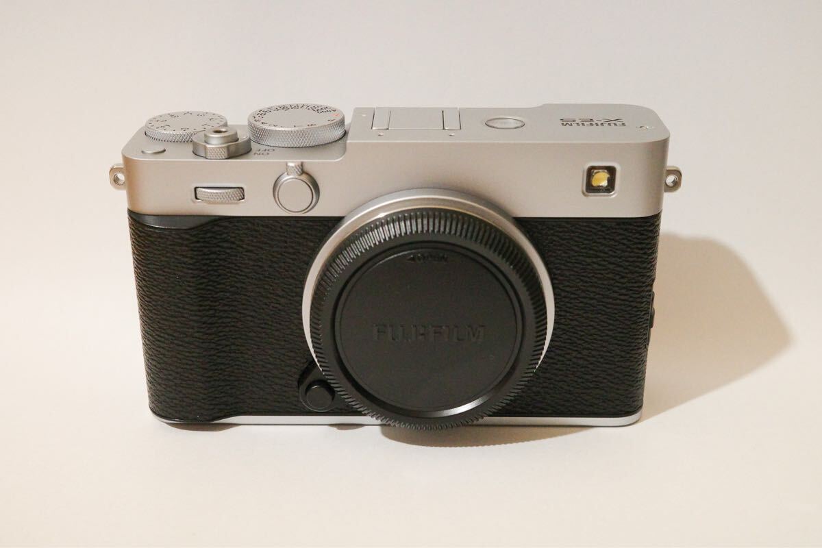 FUJIFILM X-E5 シルバー ボディ 保護フィルム装着済み 富士フィルム