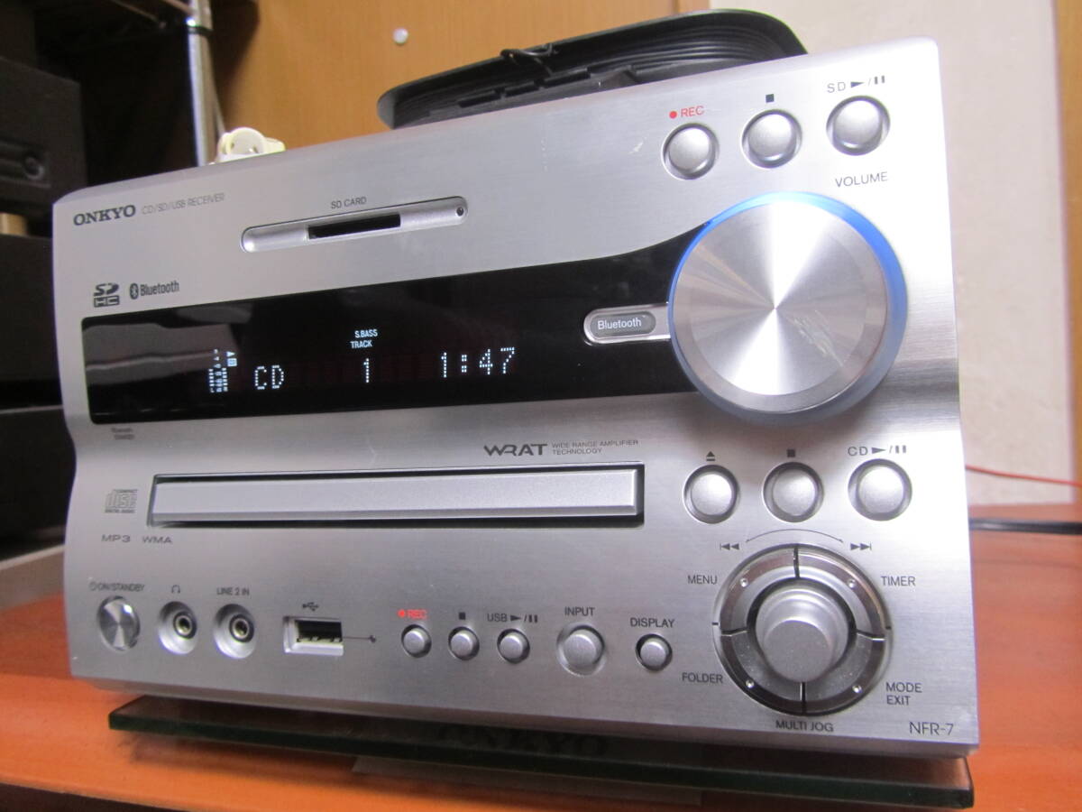 【動作確認済・即決】ONKYO NFR-7 取説付