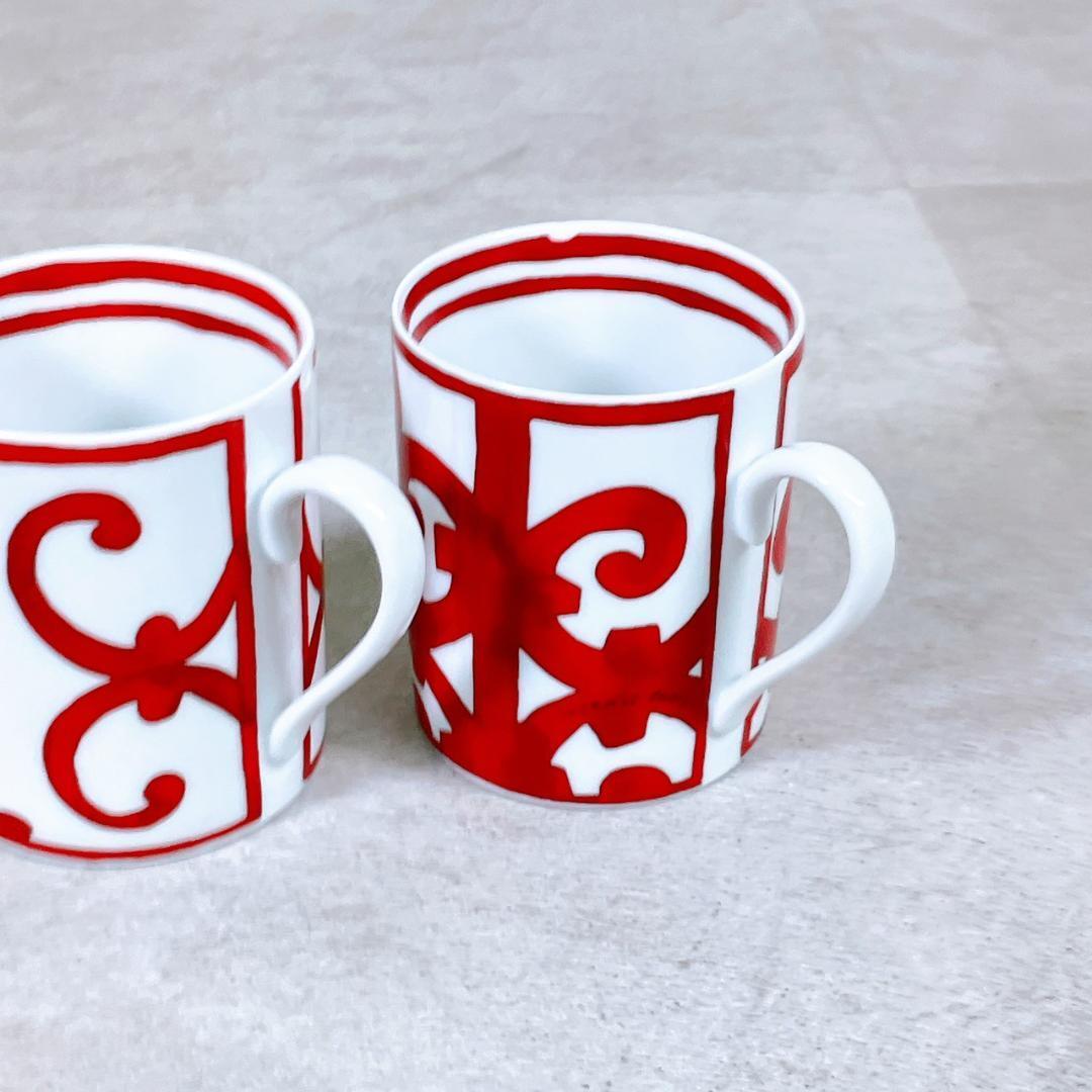 HERMS（エルメス） バルコン・デュ・ガダルキヴィール マグカップ ペア_画像5