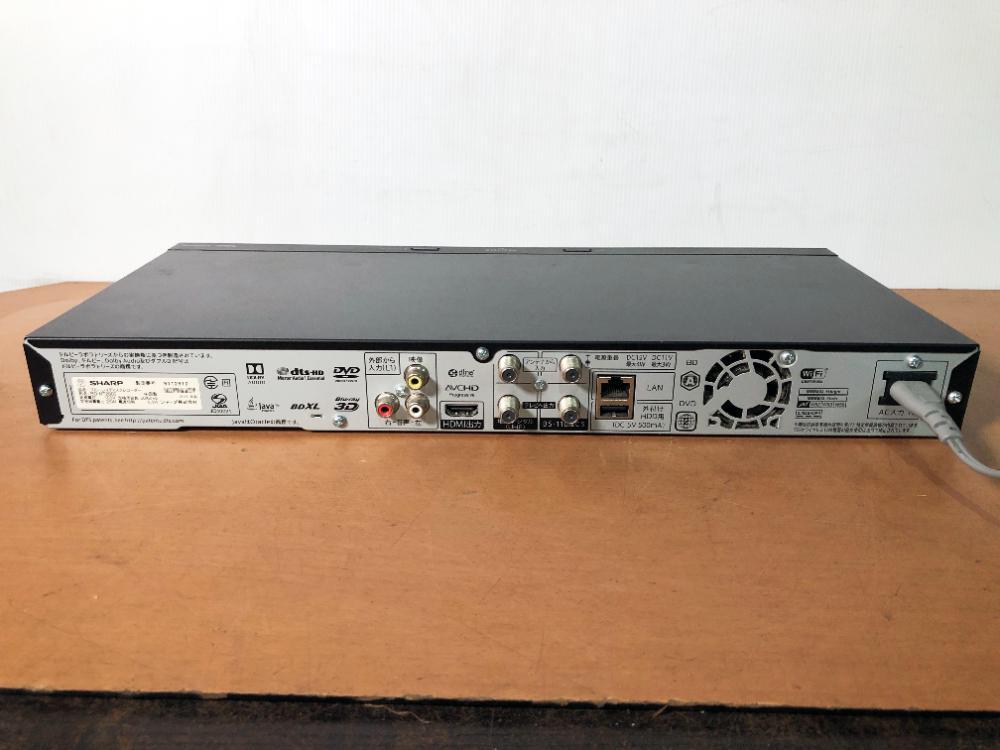 中古★SHARP/シャープ　ブルーレイディスクレコーダー　映像機(jī)器【BD-NT2000】FJNN