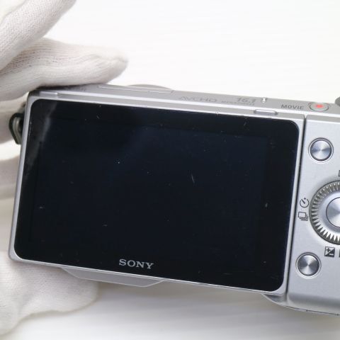 прекрасный товар NEX-5R серебряный корпус отправка в тот же день teji1 SONY цифровая камера корпус .... суббота, воскресенье и праздничные дни отправка OK